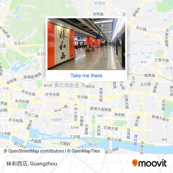 林和西店 map