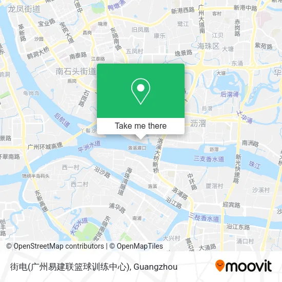 街电(广州易建联篮球训练中心) map