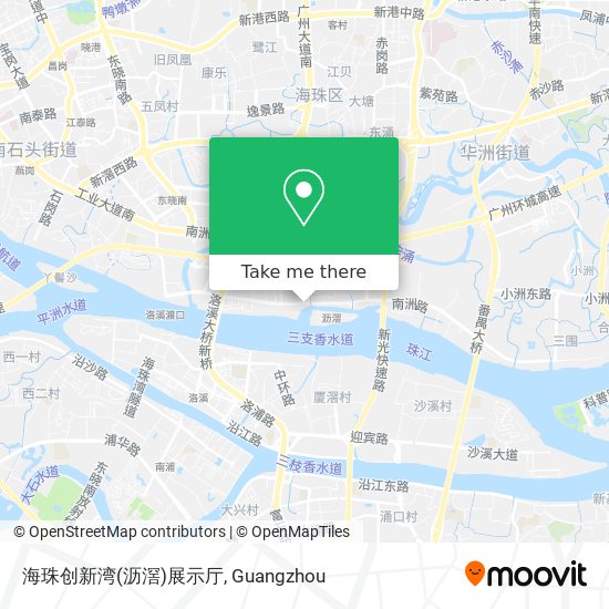 海珠创新湾(沥滘)展示厅 map