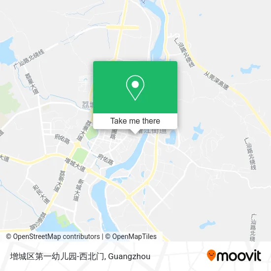 增城区第一幼儿园-西北门 map