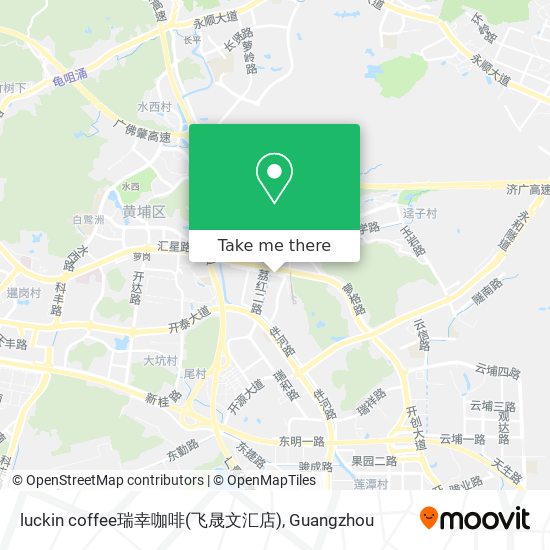 luckin coffee瑞幸咖啡(飞晟文汇店) map