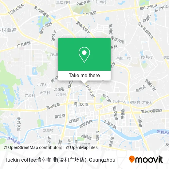 luckin coffee瑞幸咖啡(骏和广场店) map