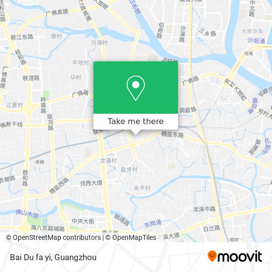Bai Du fa yi map