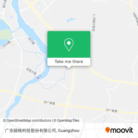 广东丽格科技股份有限公司 map