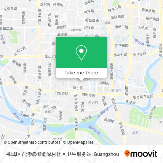 禅城区石湾镇街道深村社区卫生服务站 map