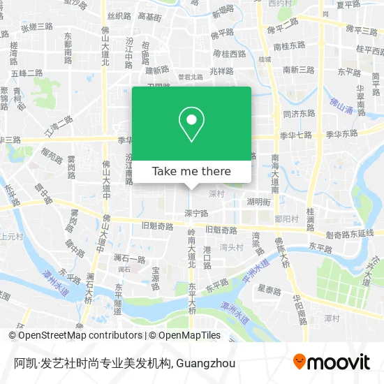 阿凯·发艺社时尚专业美发机构 map