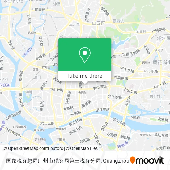 国家税务总局广州市税务局第三税务分局 map