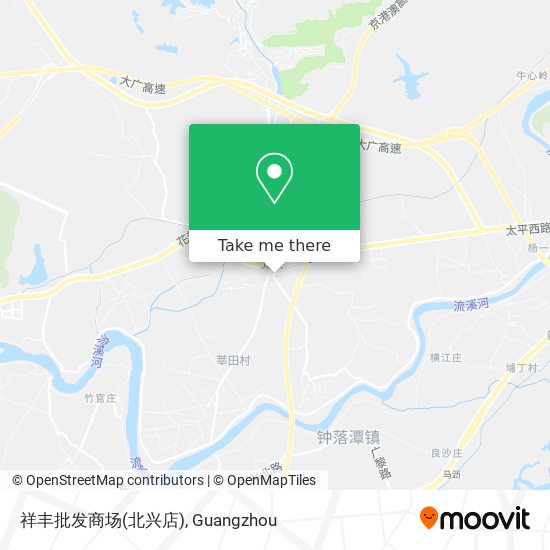 祥丰批发商场(北兴店) map