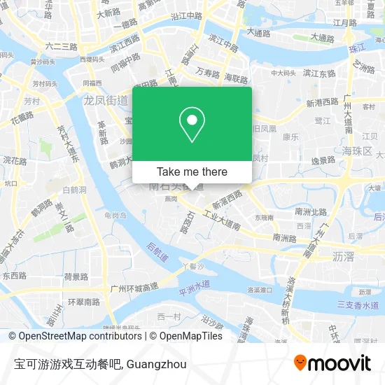 宝可游游戏互动餐吧 map
