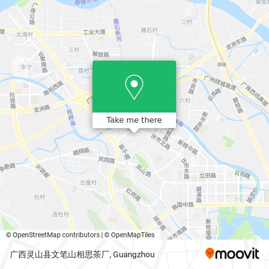 广西灵山县文笔山相思茶厂 map