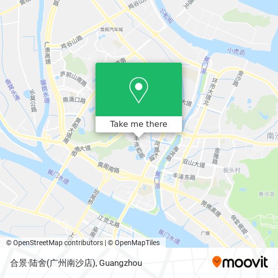 合景·陆舍(广州南沙店) map