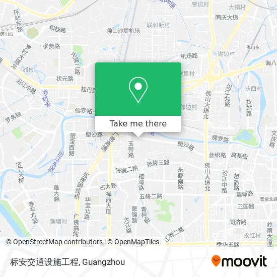 标安交通设施工程 map