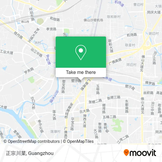 正宗川菜 map