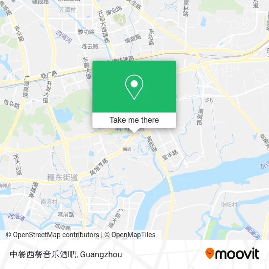 中餐西餐音乐酒吧 map