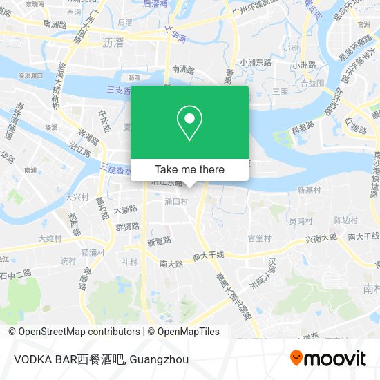 VODKA BAR西餐酒吧 map