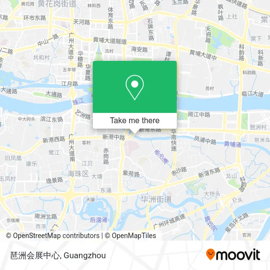 琶洲会展中心 map