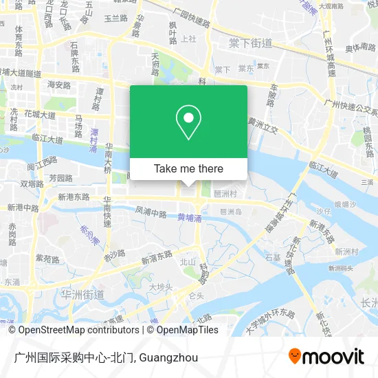 广州国际采购中心-北门 map