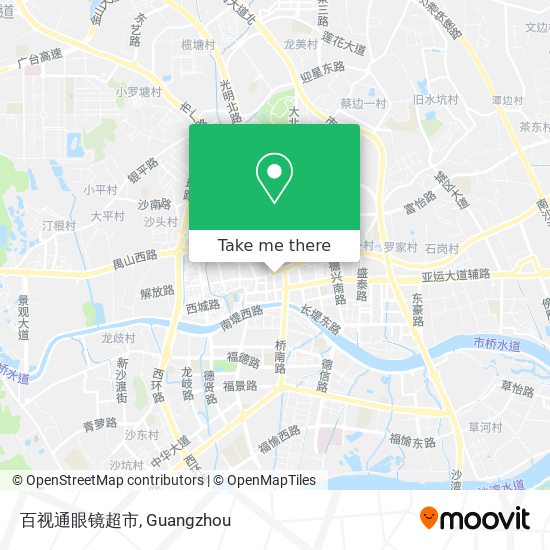 百视通眼镜超市 map