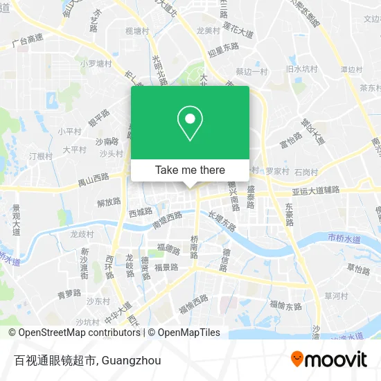 百视通眼镜超市 map