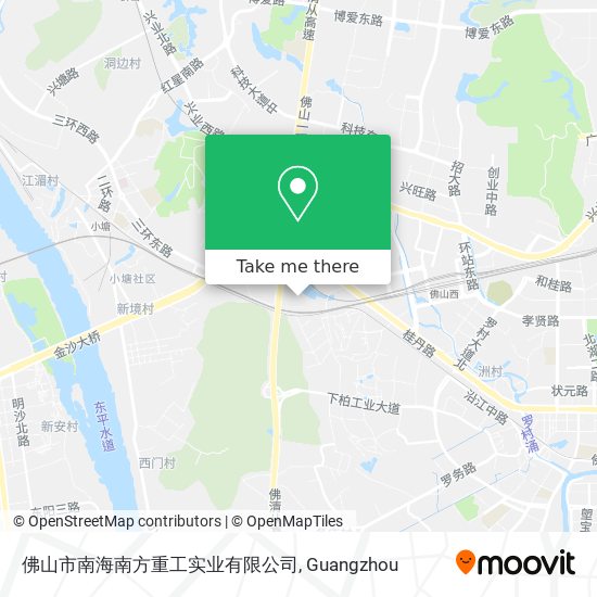 佛山市南海南方重工实业有限公司 map