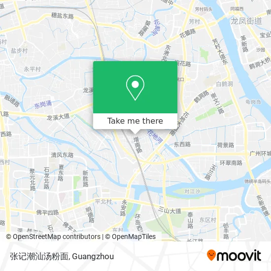 张记潮汕汤粉面 map