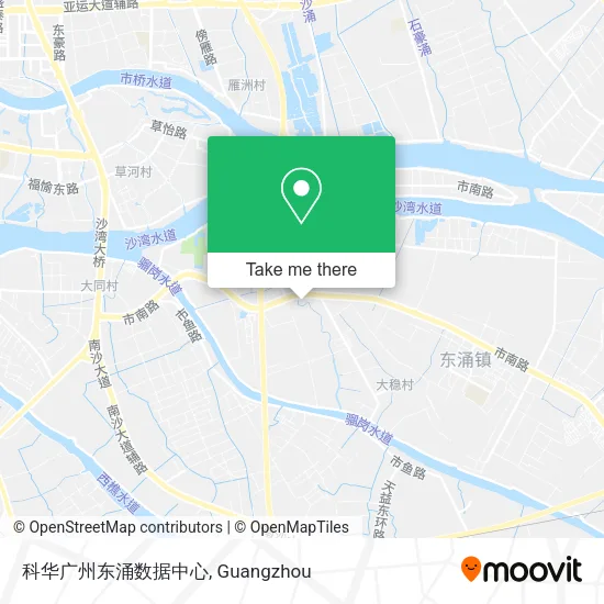 科华广州东涌数据中心 map