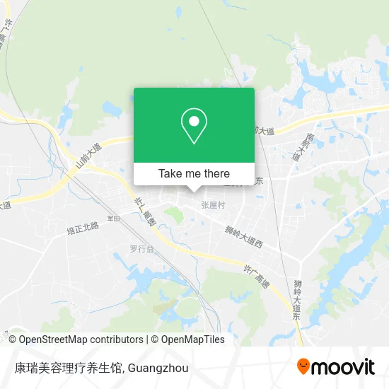 康瑞美容理疗养生馆 map