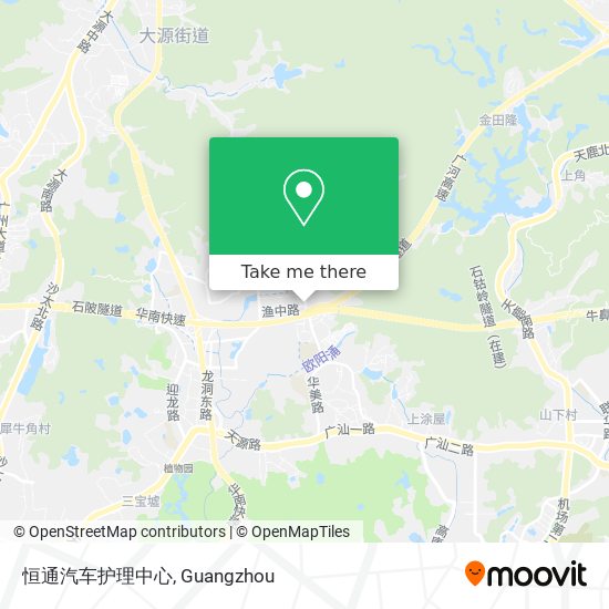 恒通汽车护理中心 map