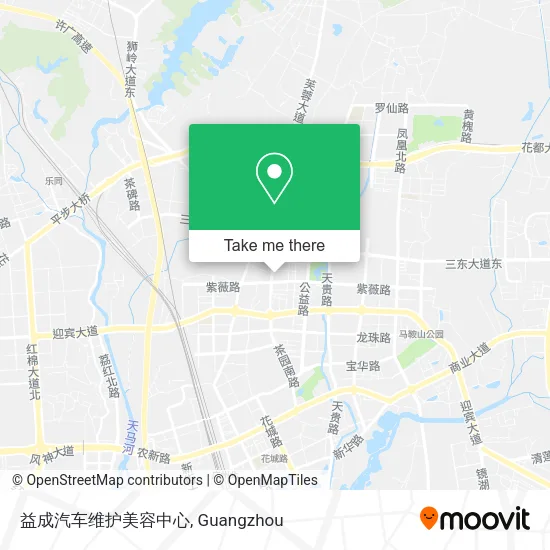 益成汽车维护美容中心 map