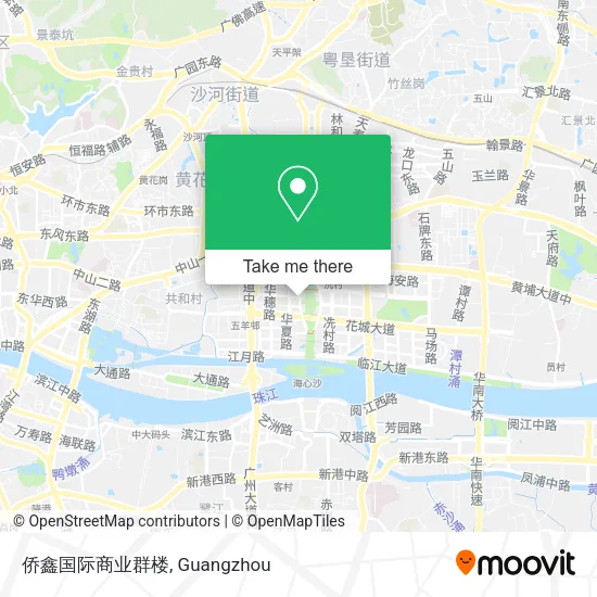 侨鑫国际商业群楼 map