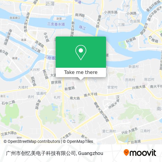 广州市创忆美电子科技有限公司 map