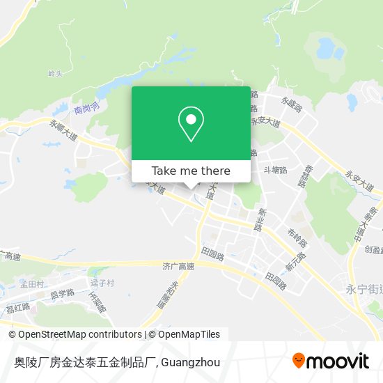 奥陵厂房金达泰五金制品厂 map