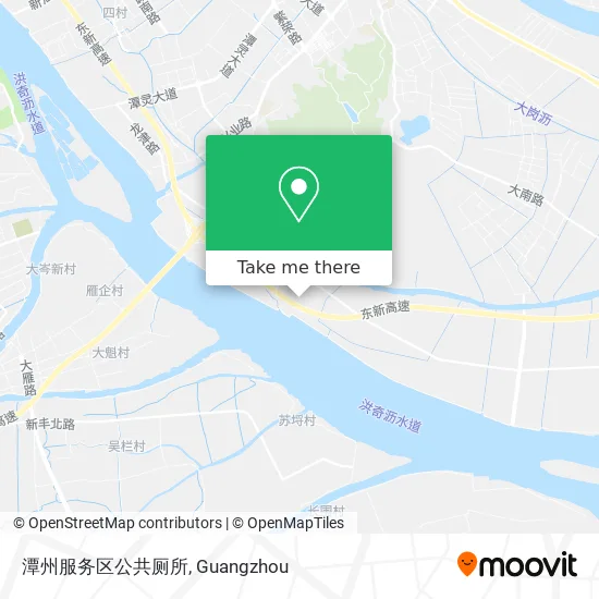 潭州服务区公共厕所 map
