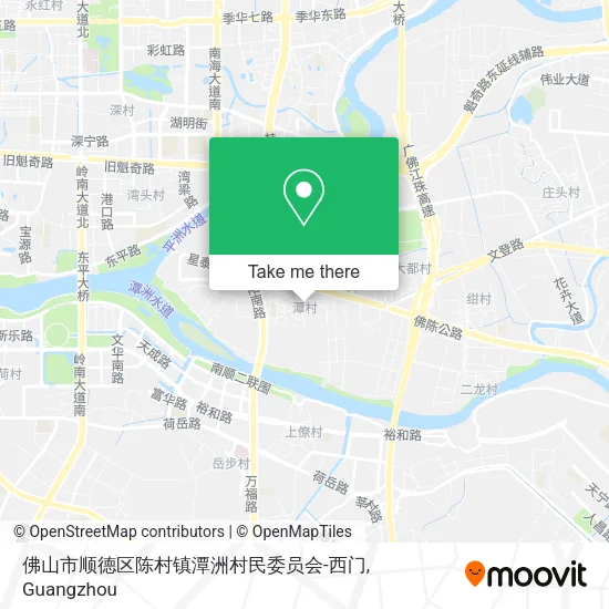 佛山市顺德区陈村镇潭洲村民委员会-西门 map