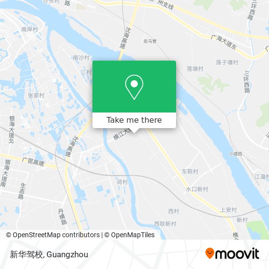 新华驾校 map