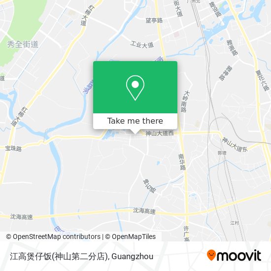 江高煲仔饭(神山第二分店) map