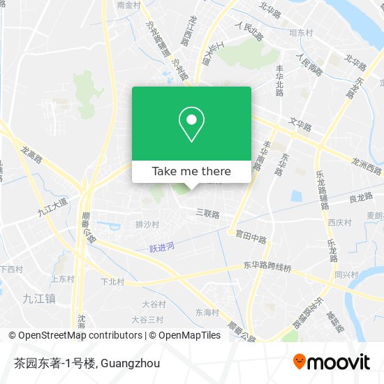 茶园东著-1号楼 map