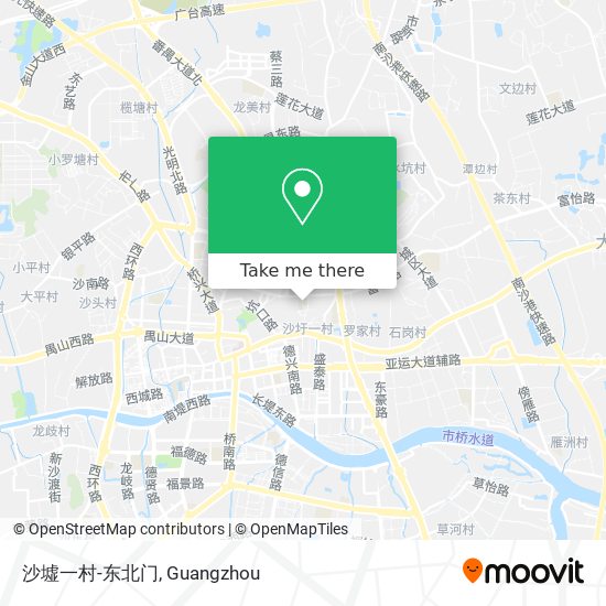 沙墟一村-东北门 map