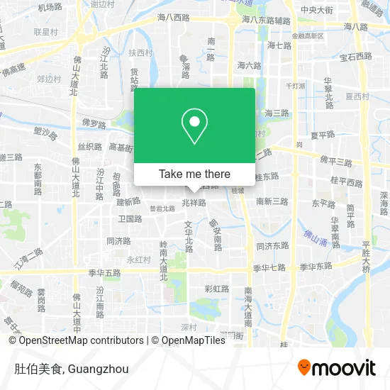 肚伯美食 map
