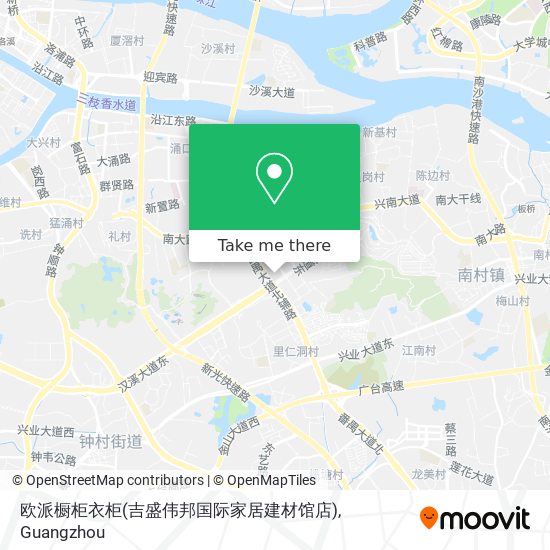 欧派橱柜衣柜(吉盛伟邦国际家居建材馆店) map