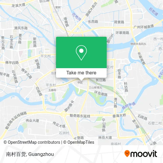 南村百货 map