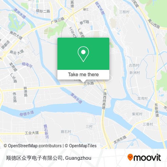 顺德区众亨电子有限公司 map