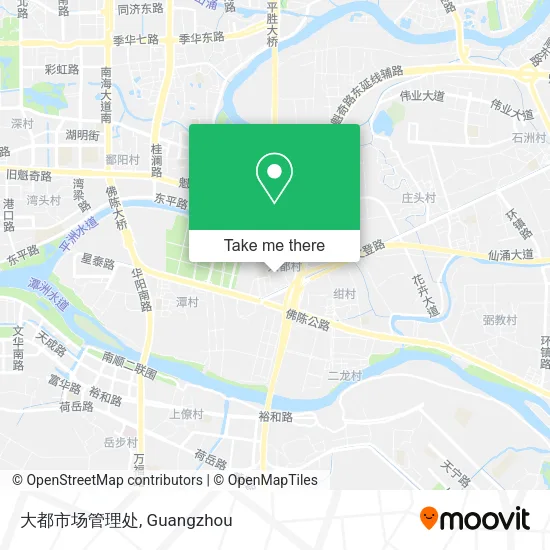 大都市场管理处 map