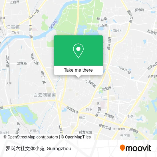 罗岗六社文体小苑 map