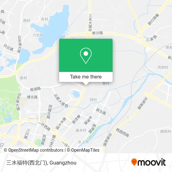 三水福特(西北门) map