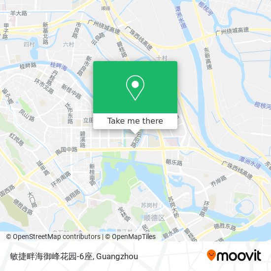 敏捷畔海御峰花园-6座 map