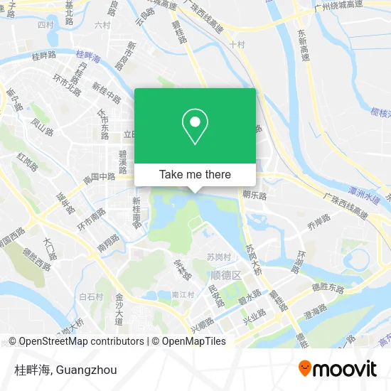 桂畔海 map