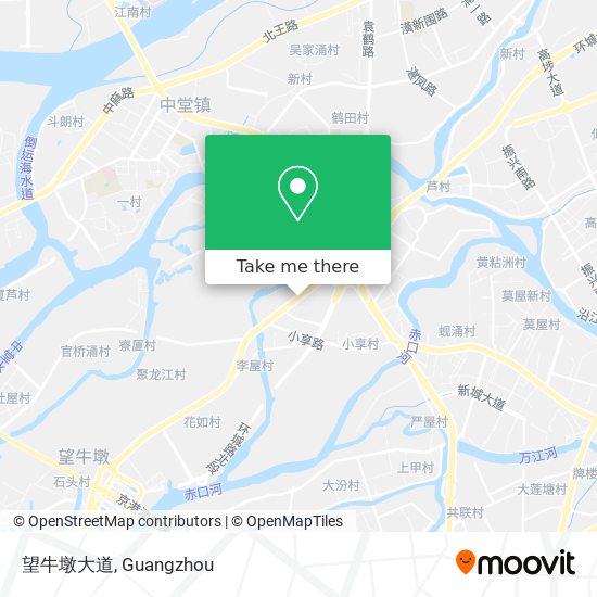 望牛墩大道 map