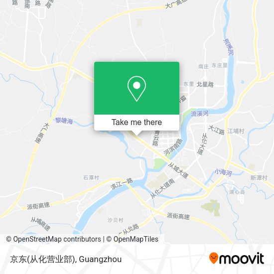京东(从化营业部) map