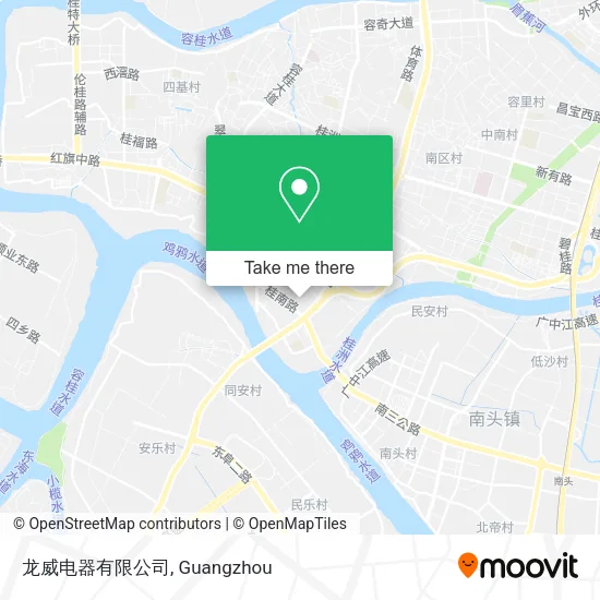 龙威电器有限公司 map